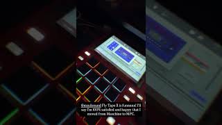 Playing with the MPC One+ and the new Fly Tape II #mpc #mxsiisound #flytapeii #beats