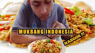 MUKBANG NASI GORENG AYAM JUMBO RASANYA MENGGUGAH SELERA MAKNYUS ‼️