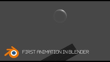 First animation in Blender - Playing with Rigidbodies