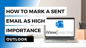 How to mark the sent email as high importance