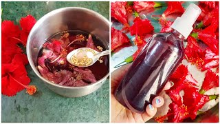 Hibiscus Hair Serum for Faster Hair Growth