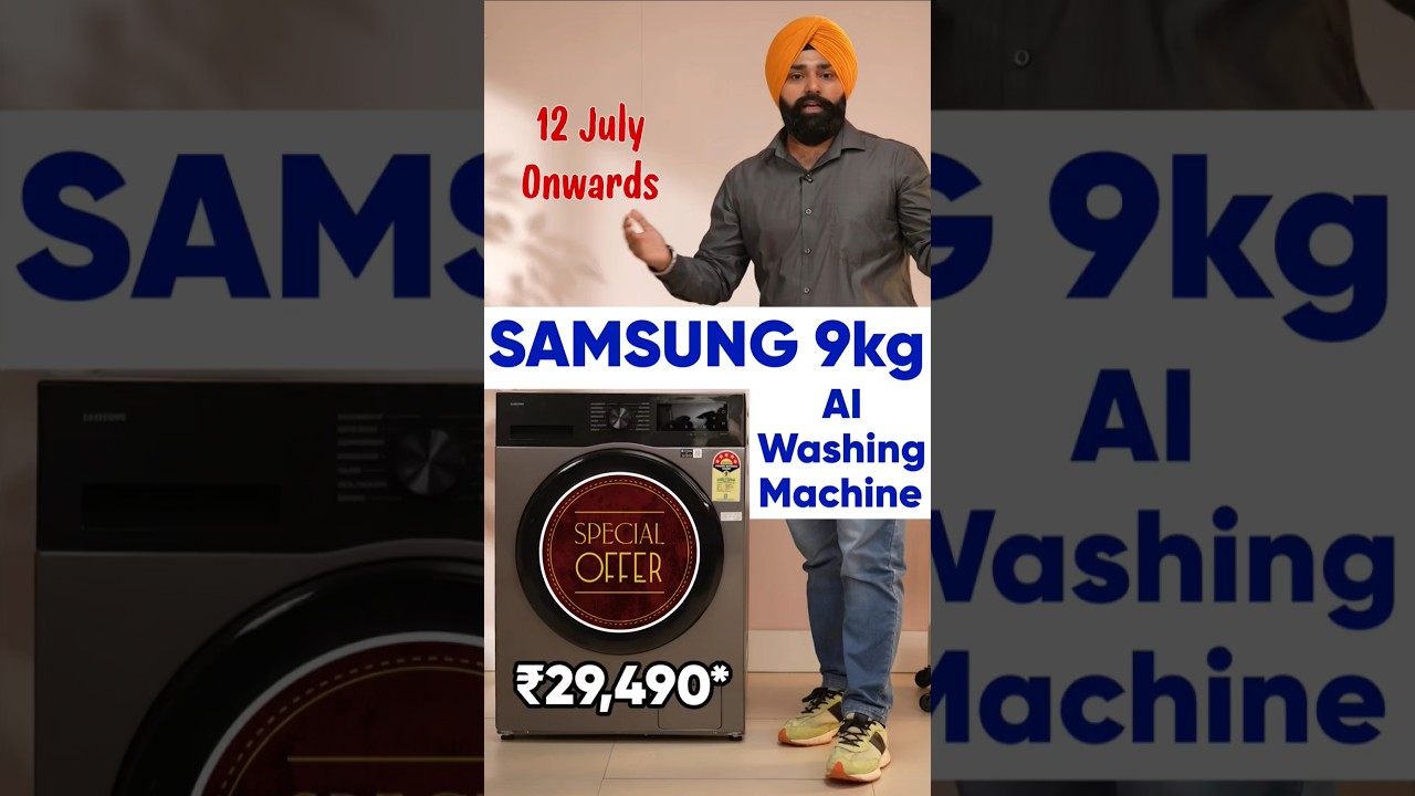 Samsung AI Washing Machine: The Future of Laundry!