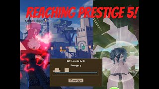 Reaching Prestige 5 in untitled attack on titan [uaot] screenshot 5