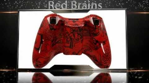 GamerModz ® Elite Gamer Red Brains XBOX 360 Controller