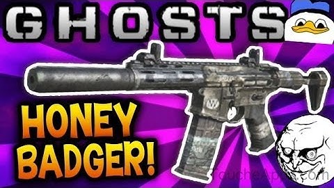 CALL OF DUTY GHOSTS MY CLASS SETUP HONEY BADGER
