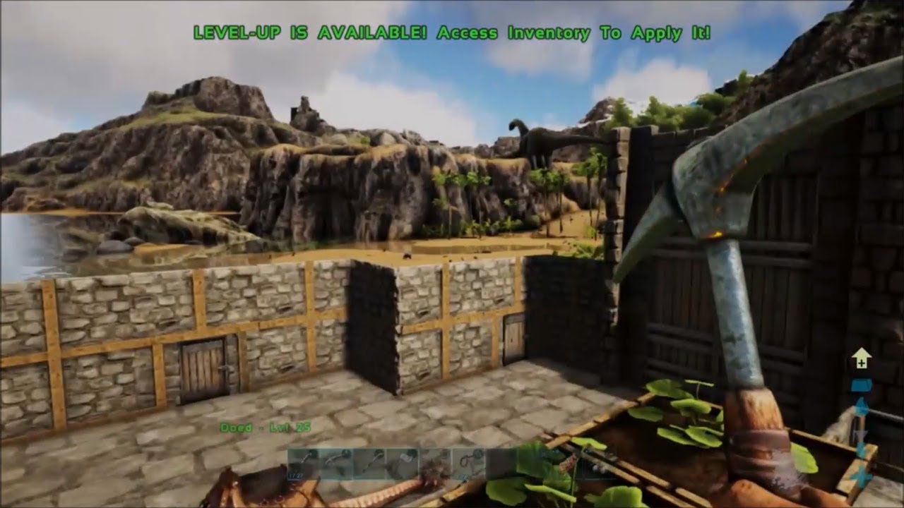 Episode 29 Building the Floating Fortress Dinosaur Pen Ark Ragnarok