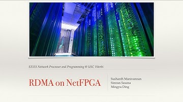 Implementation of RDMA on NetFPGA | EE533 Final Project Presentation Spring 2022
