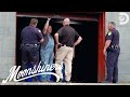 Cops Pay Mark and Digger A Visit | Moonshiners