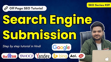 How to Submit Your Website to Search Engines? Search Engine Submission कैसे करे? Link Building SEO