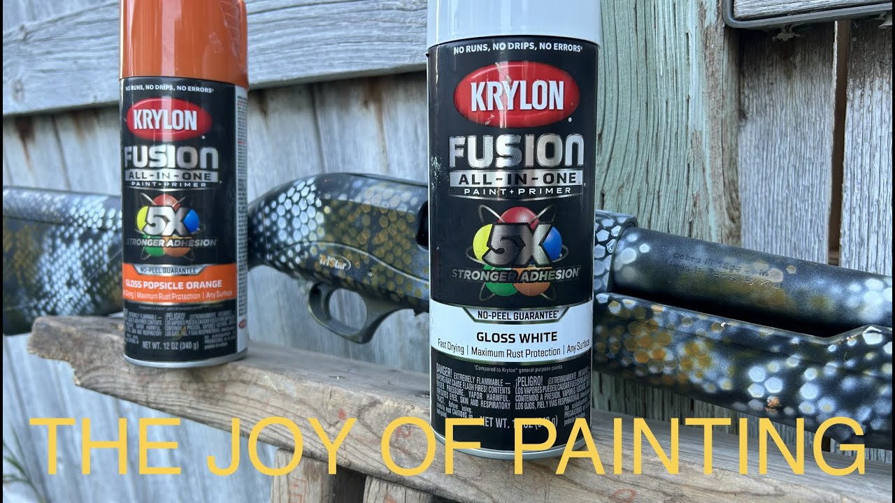 Painting Guns Is Fun & Easy! - Custom Pump Shotgun - YouTube