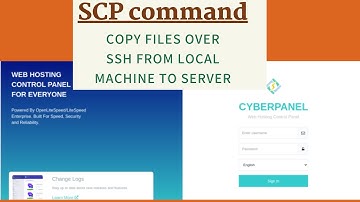 How to Upload Website Files to CyberPanel via SSH Using the SCP Command