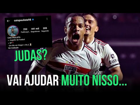 PALMEIRAS AVANÇA POR CAIO PAULISTA, IRRITA SÃO-PAULINOS E CHEGADA PODE TER MAIS DE UM MOTIVO