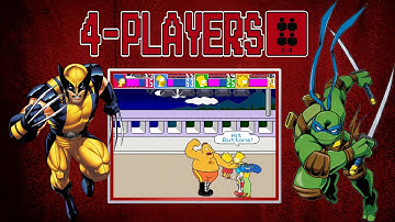 4 Players Games Unified Video Theme HyperSpin, Attract Mode, LaunchBox