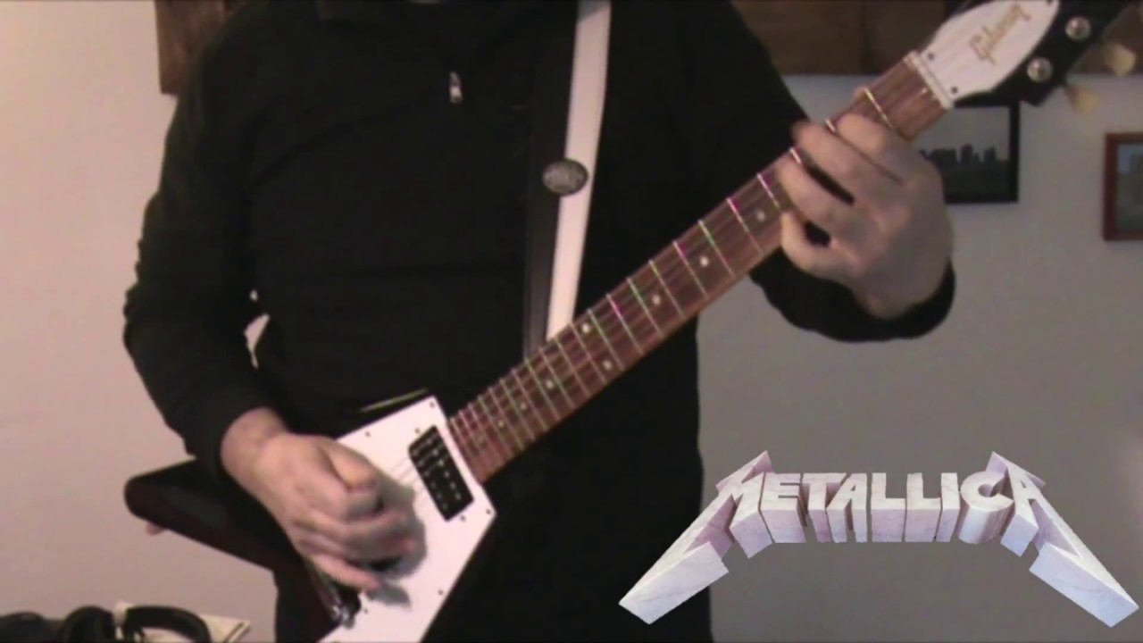 METALLICA BATTERY guitar cover (no intro) YouTube