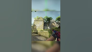 Mid Flashes From Spawn On Ancient! (CS:GO Smokes & Tricks) #shorts #csgo