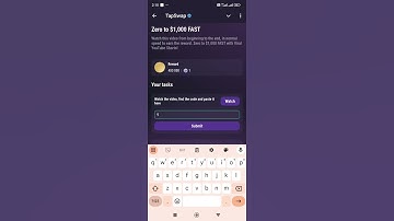 Zero To $1,000 Fast | Tap Swap Video Code.