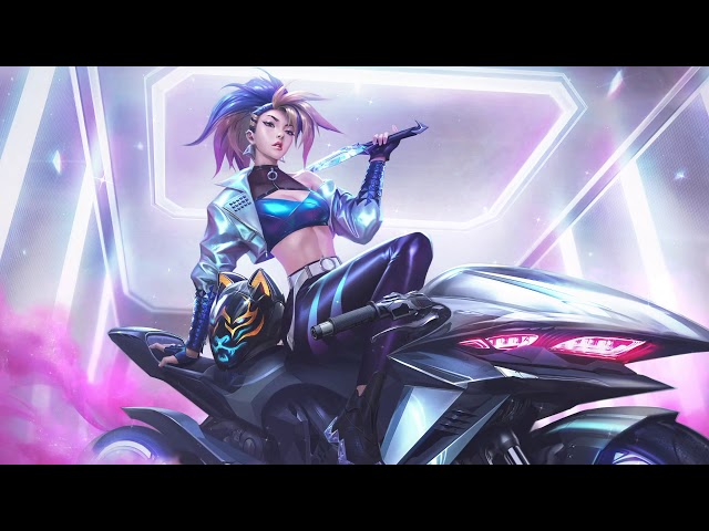 Video Live wallpaper «Akali KDA ALL OUT League of Legends 4K»