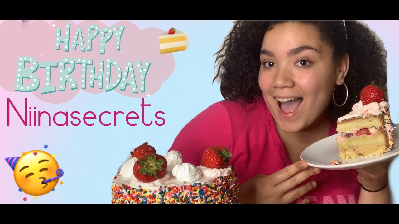 RECRIEI O BOLO DE ANIVERSARIO DA NIINASECRETS! makeup artist