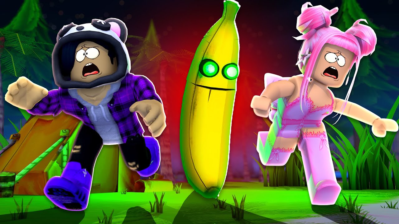 Camping With A Man Eating Banana Roblox Banana Eats Youtube