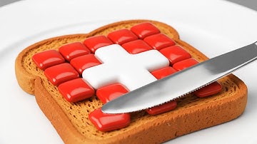 World Flags on Toast 🍞 | Oddly Satisfying ASMR Animation Ep. 5