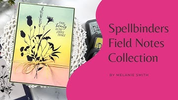 Spellbinders | Field Notes Collection | Card Making Tutorial