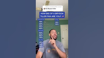 Thumbnail of HOW BIG OF A BRYSON TILLER FAN ARE YOU? 🇺🇸 #shorts #music #rnb #brysontiller #soul