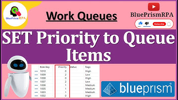 Set Priority to Queue Items Blue Prism