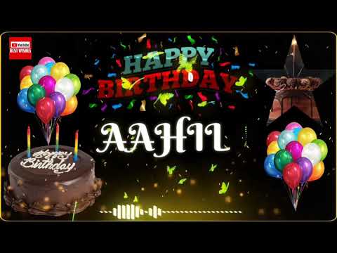 Happy Birthday Aahil   Best Wishes 