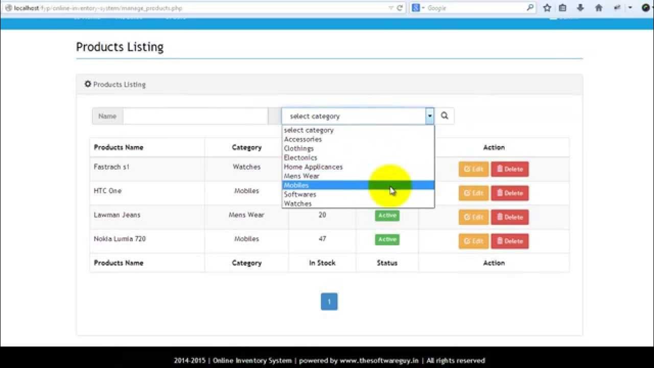 Js php MYSQL Apache. Inventory Management software. Database Management System php.