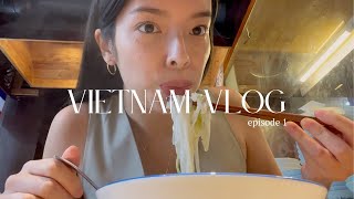 Vietnam Vlog 1 | returning after 5 years, visiting Hanoi \& more cities, food mukbang