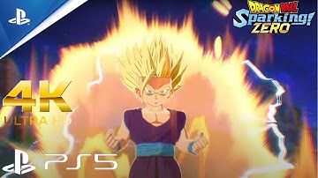 Transformations | Gohan | Goku | Goten | Great Saiyaman | PS5 | 4K | DRAGON BALL: Sparking! ZERO 