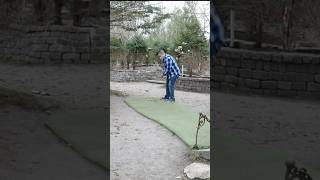Craziest Shots You’ll Ever See 😱 #golf #minigolfing #minigolf