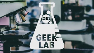 It's time for geek lab, where we spend a little more geeking out about
the weather, climate and all things science.