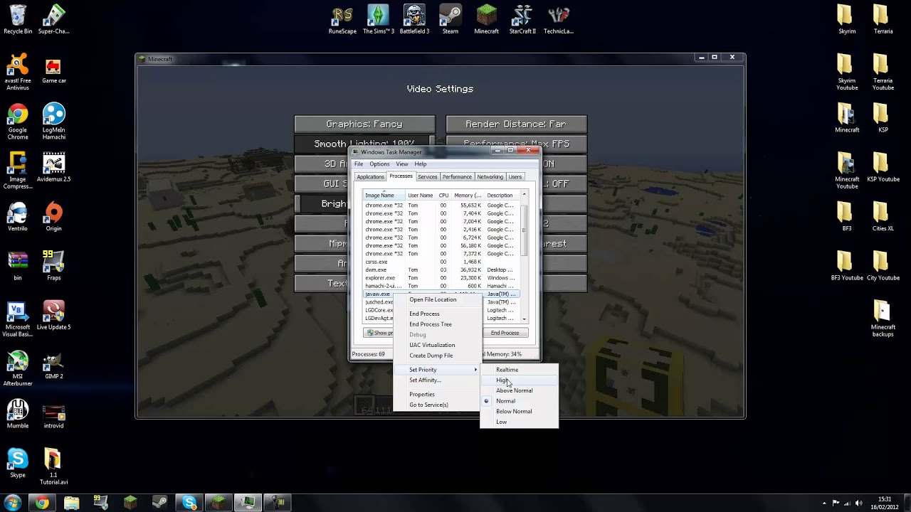 How make your Minecraft run faster ! Top Tips ! YouTube