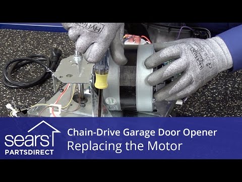 Replacing The Motor On A Chain Drive Garage Door Opener You