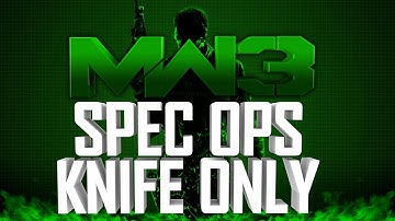 MW3 Spec Ops Melee Only - Live Survival Gameplay Part 2