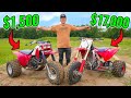 Cheap vs expensive three wheeler riding