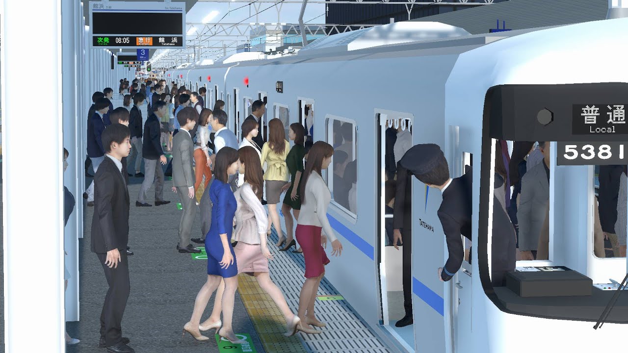 【TRAIN CREW】最混雑の777レ車掌乗務でタイムアタックしてみた