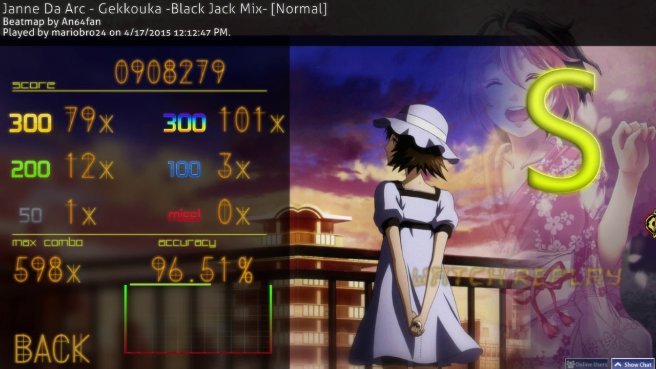 Osu!mania | Gekkouka Black Jack Mix - S Rank - YouTube