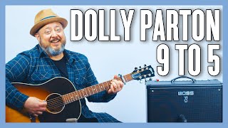 Dolly Parton 9 To 5 Guitar Lesson Tutorial