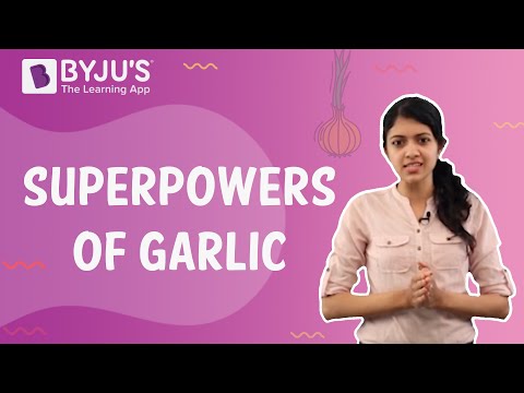 Superpowers of Garlic | Class 8 I Learn with BYJU'S