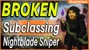 🏹🏹 THIS NEEDS NERFING!!🏹🏹 ESO PVP Sniper Build - ESO Subclassing Nightblade PvP build - Solstice