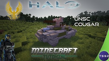 UNSC Cougar | Minecraft Halo tutorial