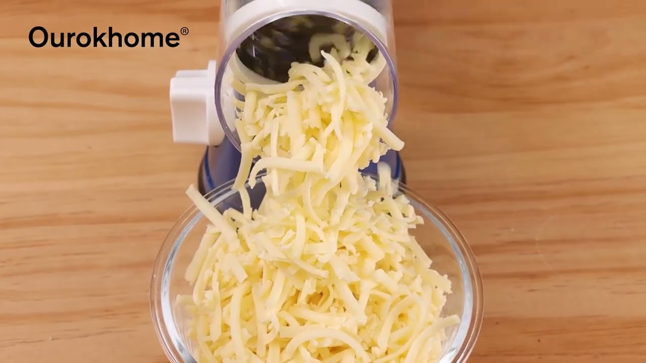 Rotary cheese grater, A must in your kitchen!