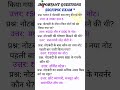 Gk ke most important questions