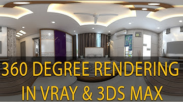 HOW TO 360 DEGREE PANORAMA RENDER IN VRAY 3DS MAX | ATUL RANKAWAT