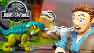 Jurassic World | Little Dinosaur Friends | NEW Video | @Imaginext® | Dinosaurs adventure show