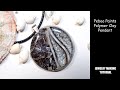 Pebeo Prisme Paints Polymer Clay Pendant - Jewelry Making Tutorial - How to Make Jewelry