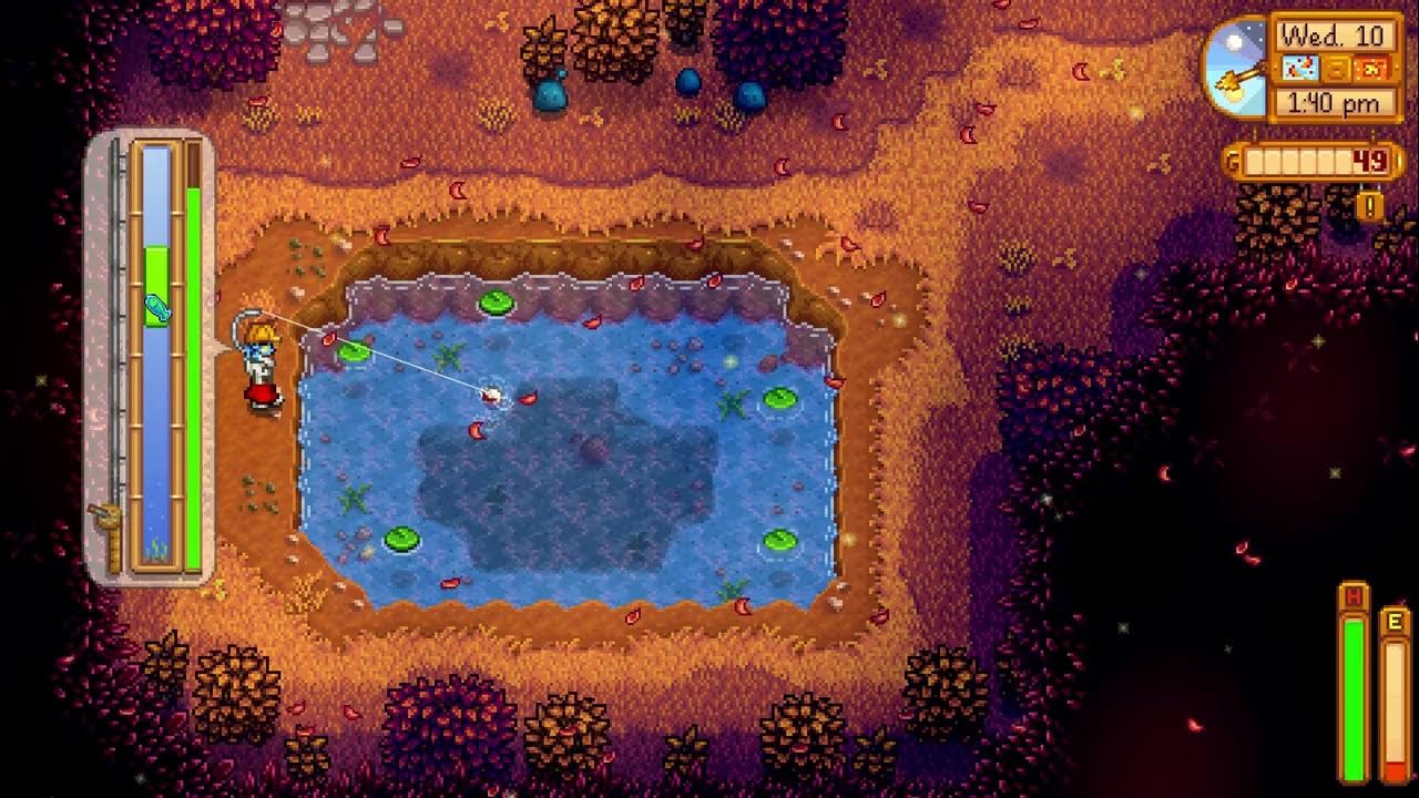 How To Catch A Woodskip In Stardew Valley How to catch a Woodskip fish - Stardew Valley 1.5 - YouTube