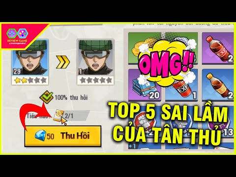 One Punch Man: The Strongest - TOP 5 SAI LẦM Tân Thủ Khiến ACC THỌT & YẾU Hãy Lưu Ý Nhé